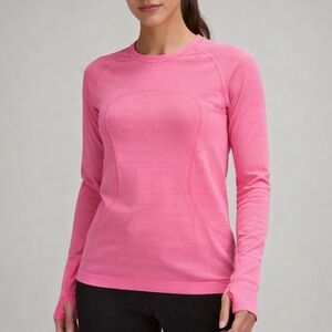 Women's Pink Long Sleeve Lululemon small